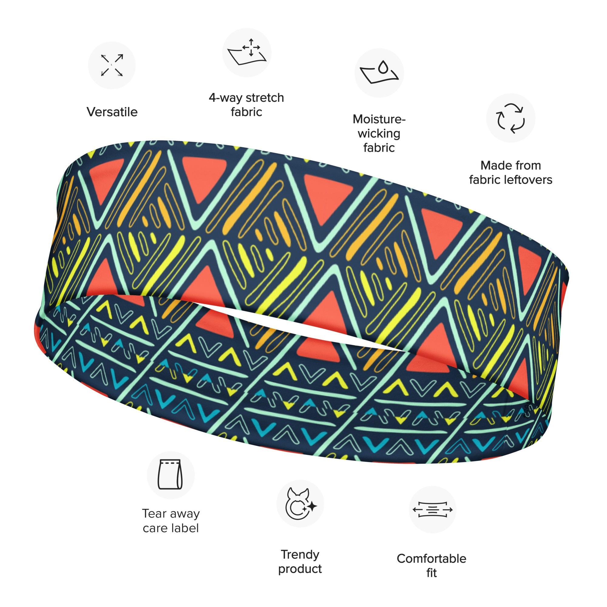 Native American Quick Dry Headband Traditional Version 5 - TopKoalaTee