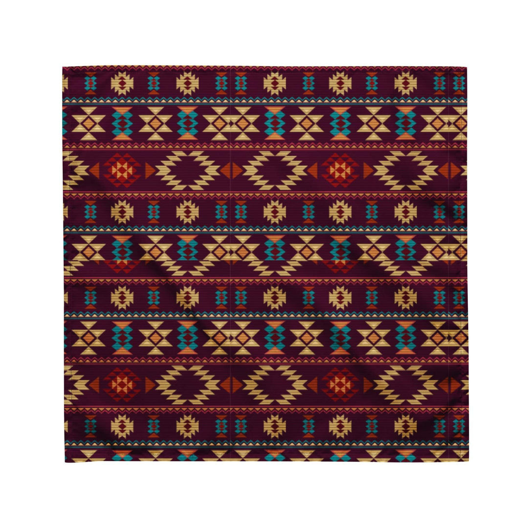 Native American Style Bandana Designer Neck Scarf - TopKoalaTee