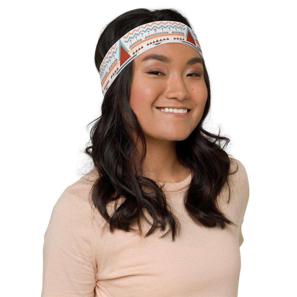 Native American Traditional Version 6 Stretch Headband - TopKoalaTee