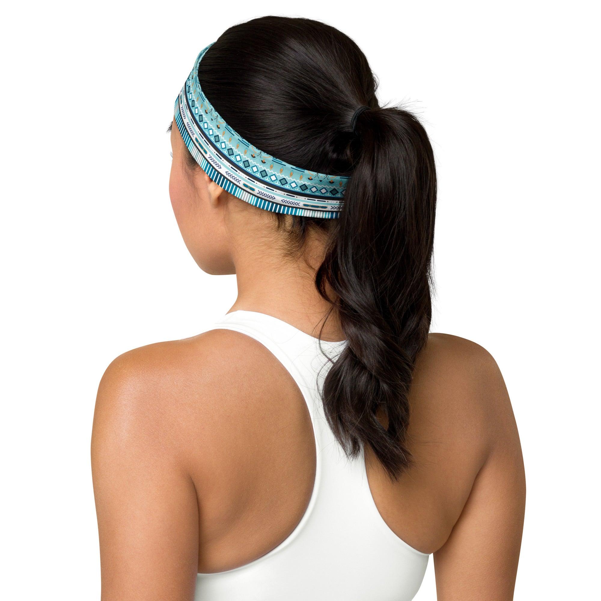 Native American Traditional Version 7 Quick Dry Stretch Headband - TopKoalaTee