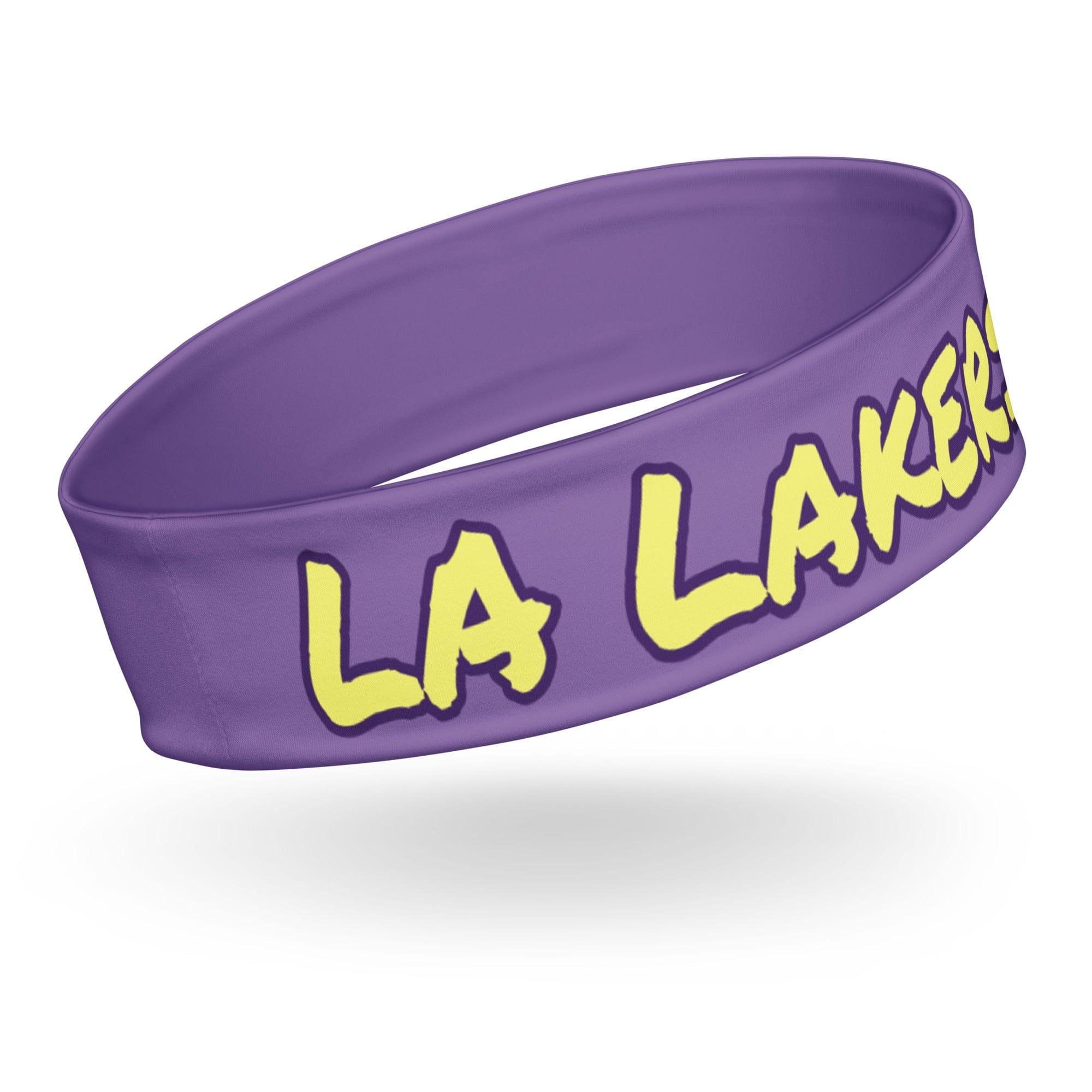 NBA Headband Lakers 2023 Quick Dry Stretch Head Tie - TopKoalaTee