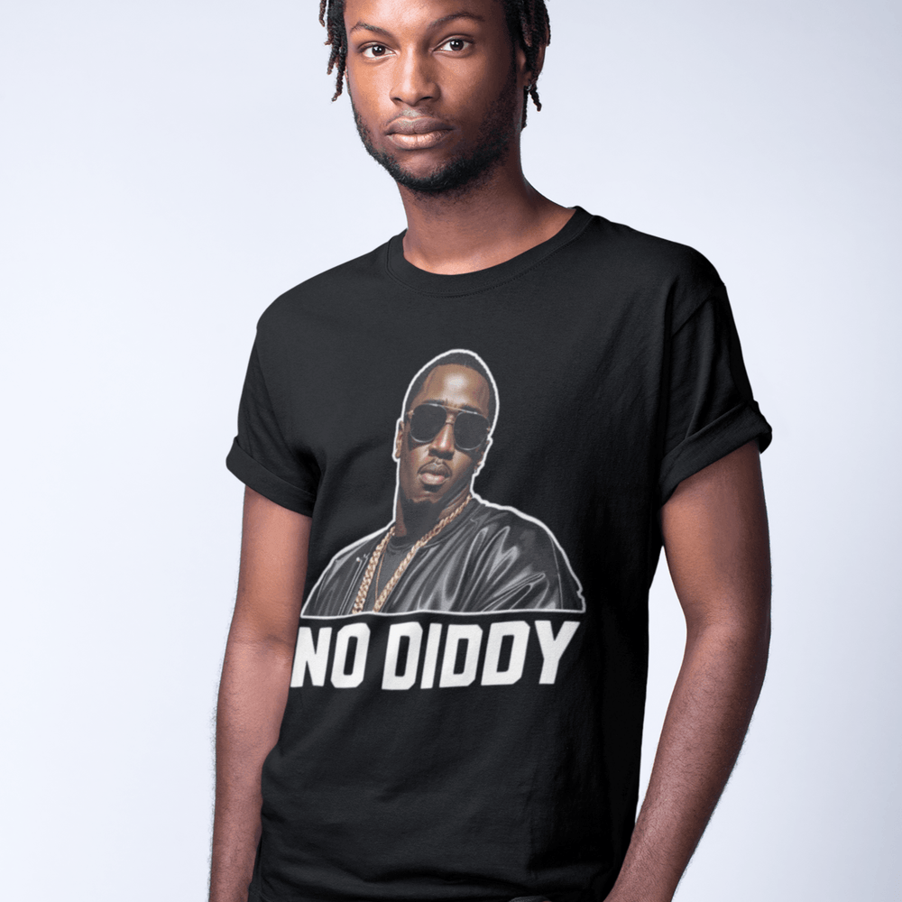 No Diddy In Color Short Sleeve Unisex 100% Cotton Crew Neck Top - TopKoalaTee