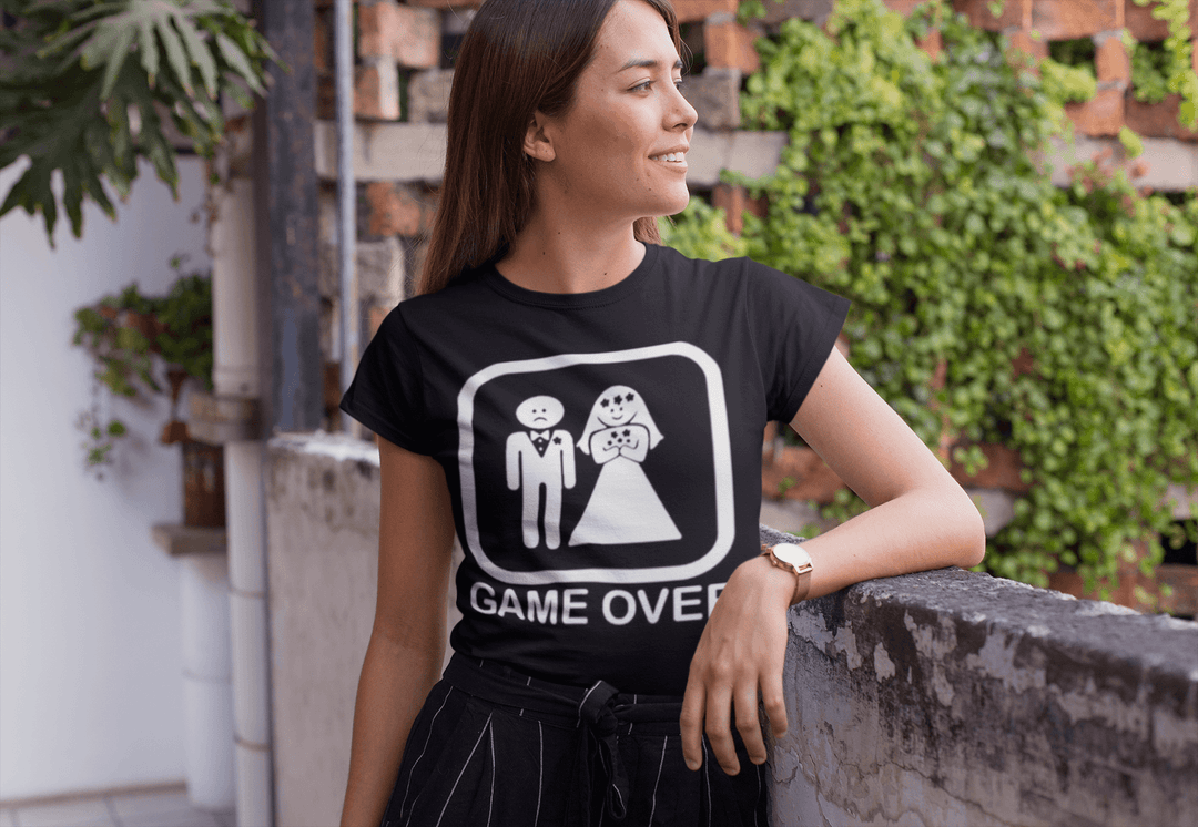 Divorce T-shirt Top Koala Softstyle Game Over Short Sleeve Unisex Tee - TopKoalaTee