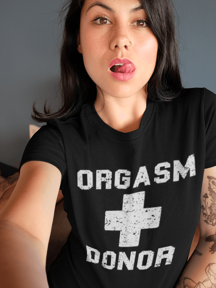 Sofstyle T-shirt Orgasm Donor Top Koala Short Sleeve Unisex Tee - TopKoalaTee