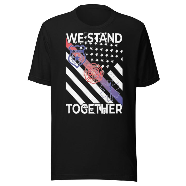 Occupation T-shirt We Stand Together Short Sleeve 100% Cotton Crew Neck Top - TopKoalaTee