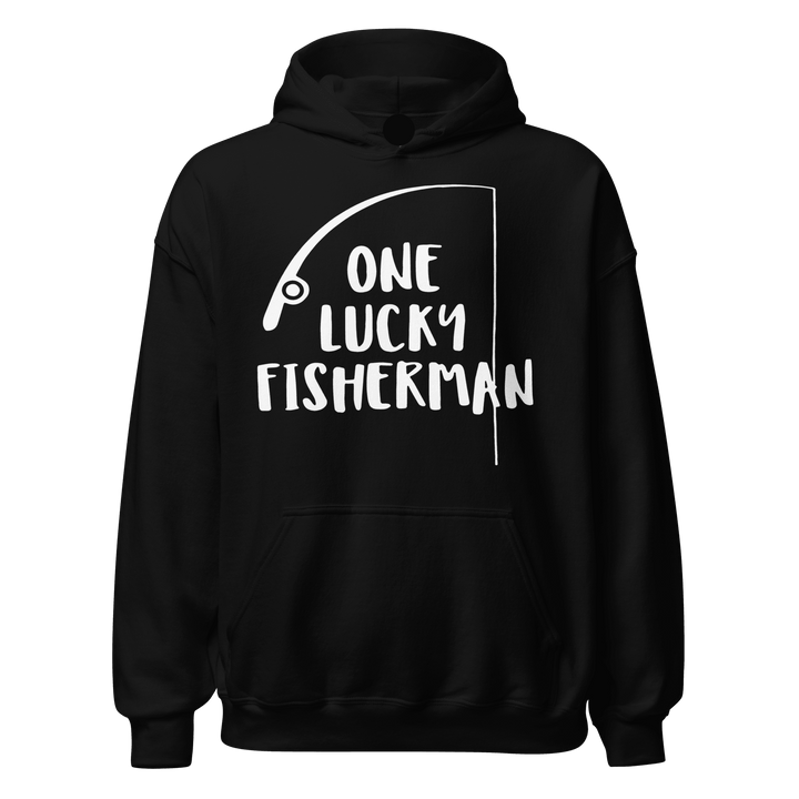 Relationship Hoodie Set One Lucky Fisherman/Best Catch of his Life Ultra Soft Blended Cotton Midweight Pullovers - TopKoalaTee