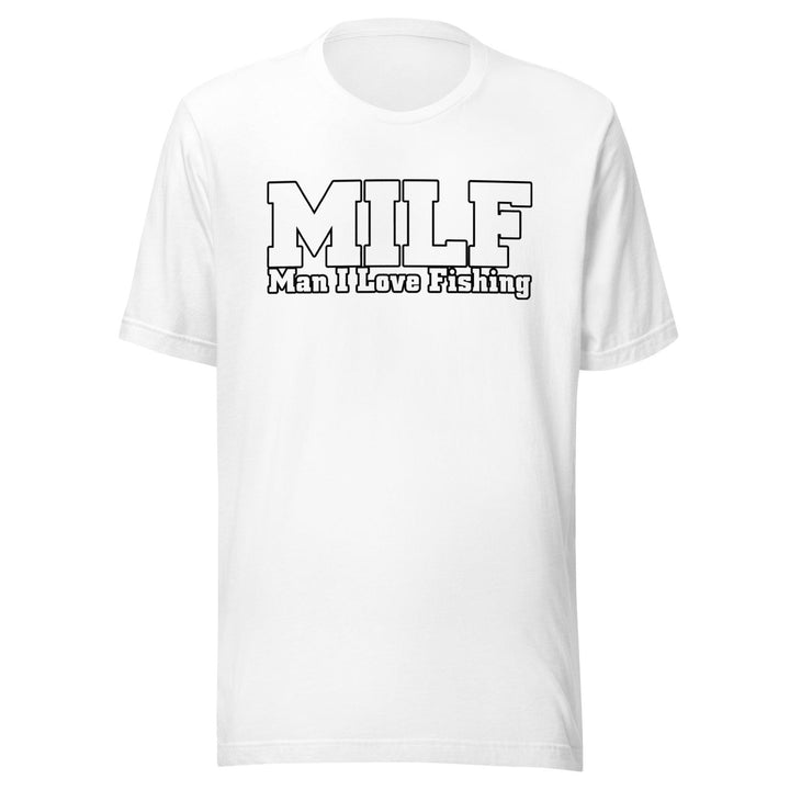 Fishing T-shirt MILF Man I love Fishing Short Sleeve Top Koala Tee - TopKoalaTee