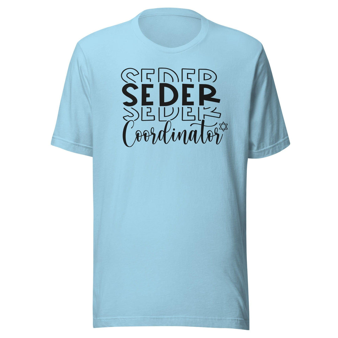 Passover T-shirt Seder Coordinator Short Sleeve Top - TopKoalaTee