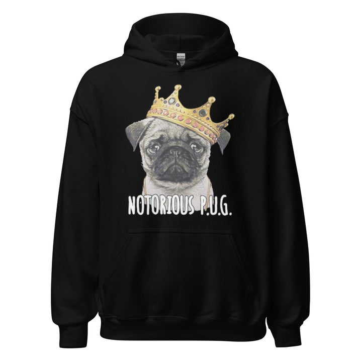 Pet Lover Hoodie The Notorious P.U.G. Unisex Softstyle MidWeight Pullover - TopKoalaTee