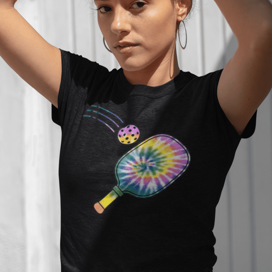 Sports T-shirt TieDye Pickleball Top Koala Short Sleeve Unisex Tee - TopKoalaTee