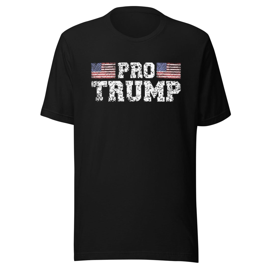 Political T-Shirt Patriotic Pro Trump Short Sleeve 100% Cotton Unisex Crew Neck Top - TopKoalaTee