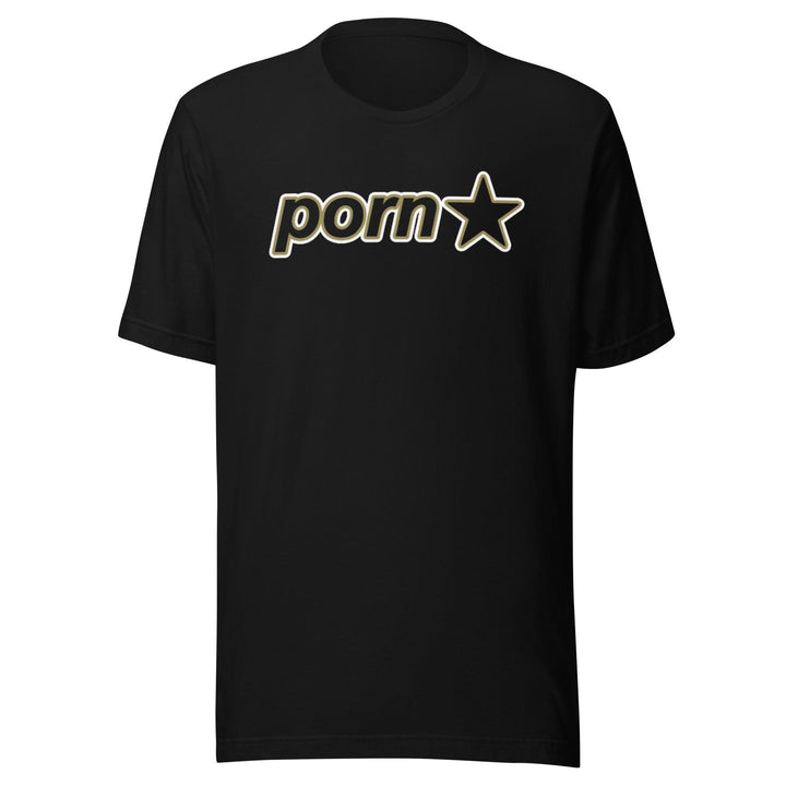 Porn Star T-shirt Short Sleeve 100% Cotton Unisex Crew Neck Top - TopKoalaTee