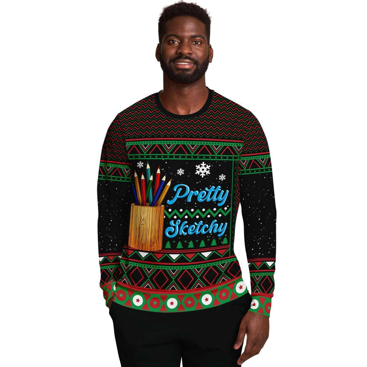 Men Ugly Christmas Sweatshirt- TopKoaLaTee