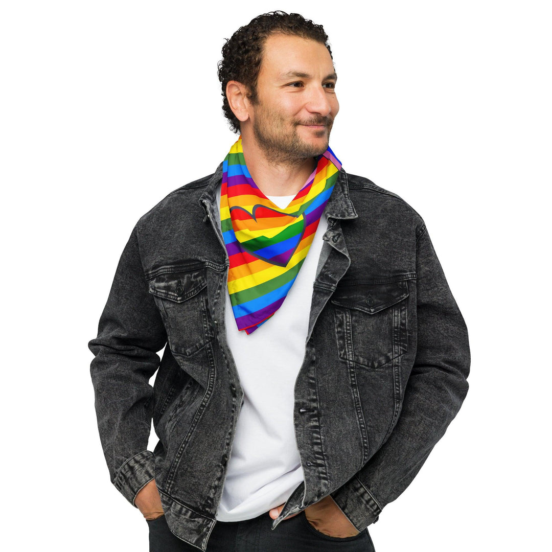 Pride Inspired Bandana Neck Scarf Top Koala Tee - TopKoalaTee