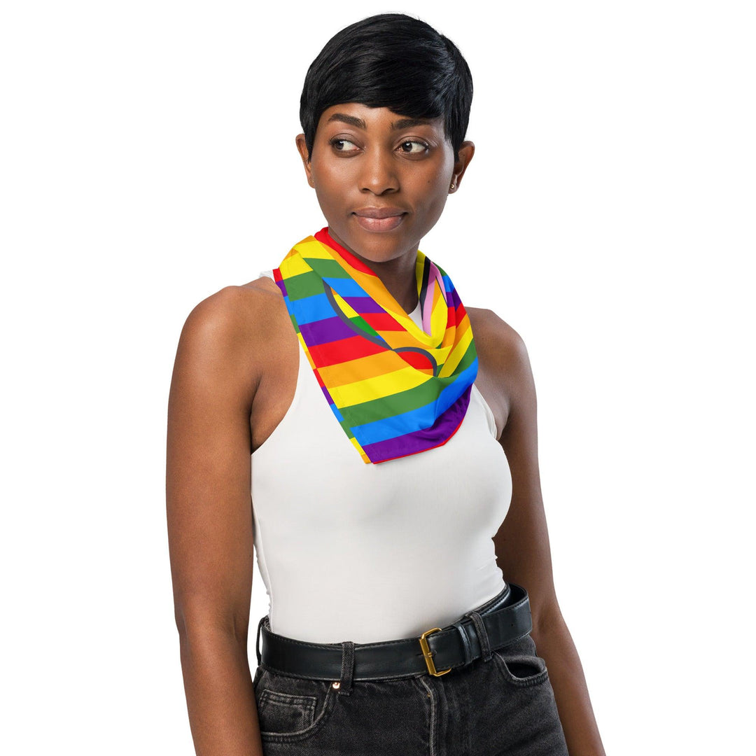 Pride Inspired Bandana Neck Scarf Top Koala Tee - TopKoalaTee