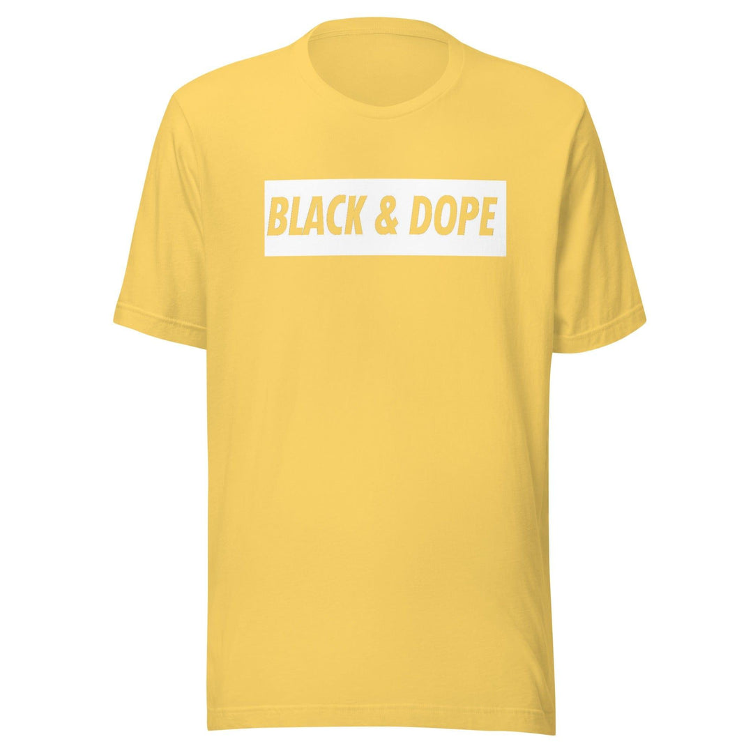 Black Pride T-shirt Black and Dope Short Sleeve Unisex Top - TopKoalaTee