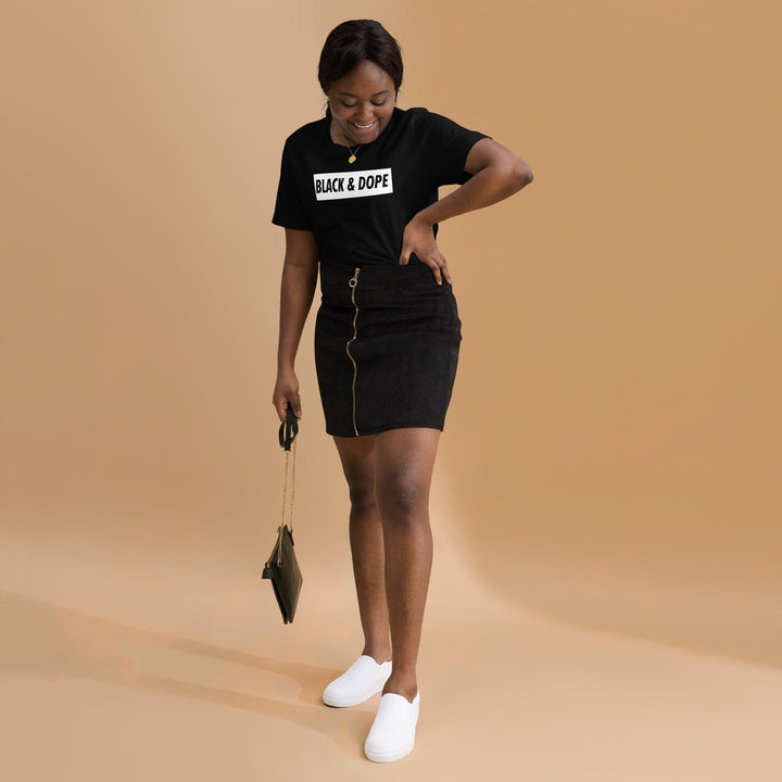 Black Pride T-shirt Black and Dope Short Sleeve Unisex Top - TopKoalaTee