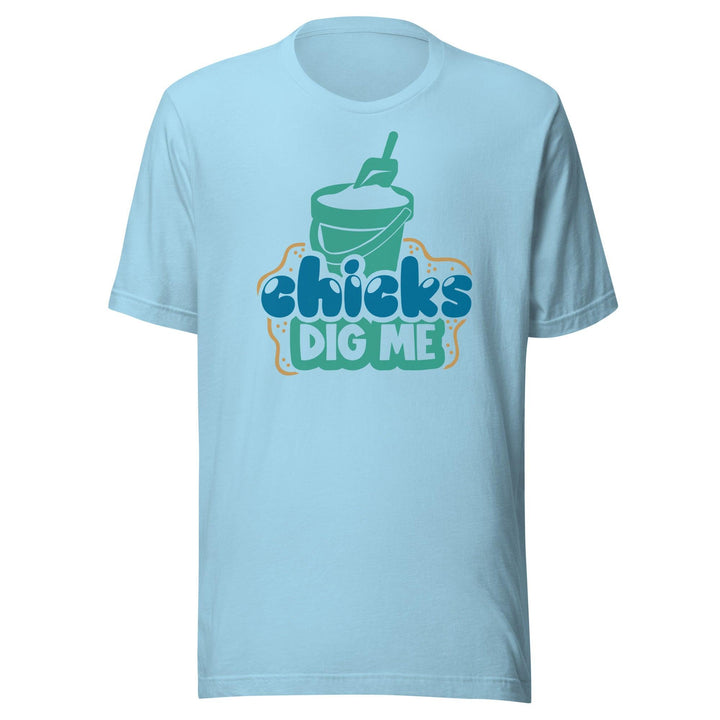 Pride T- Shirt Chicks Dig Me Short Sleeve DTG Printed Unisex Crew Neck Top - TopKoalaTee