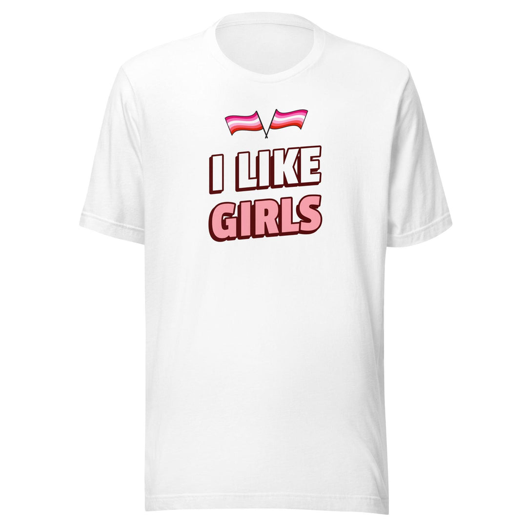 Gay Pride T-shirt I Like Girls Top Koala Unisex Tee - TopKoalaTee