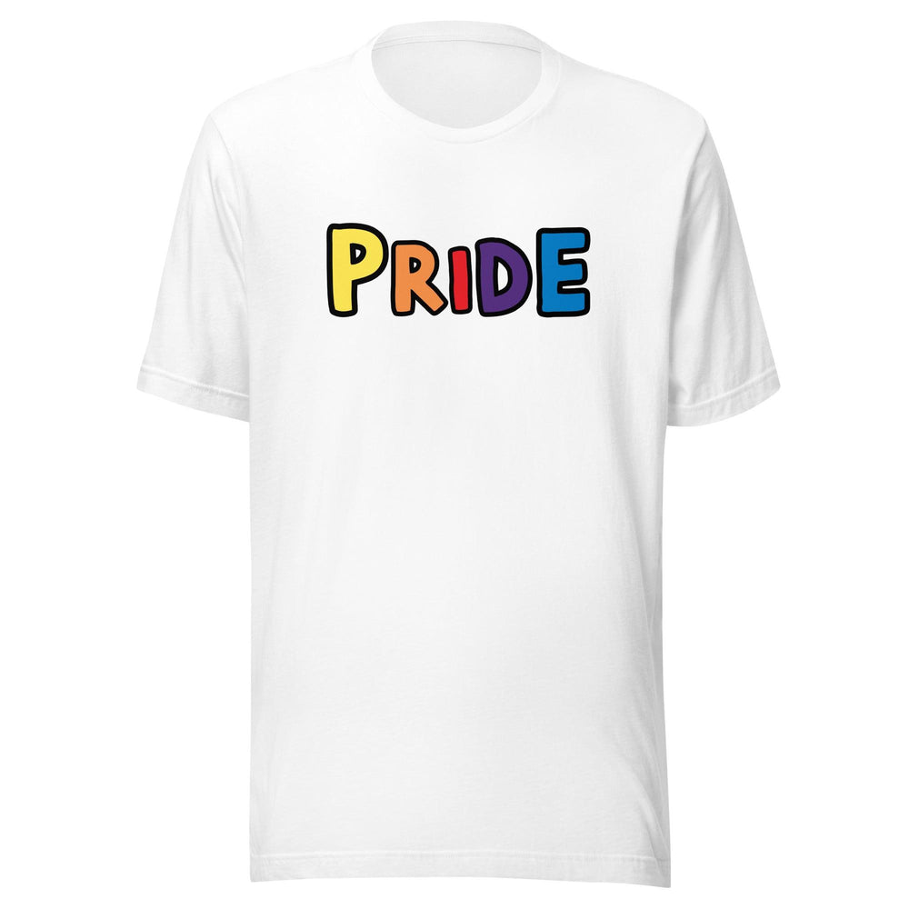 Gay Prde T-shirt Pride in Flag Colors Top Koala Tee - TopKoalaTee