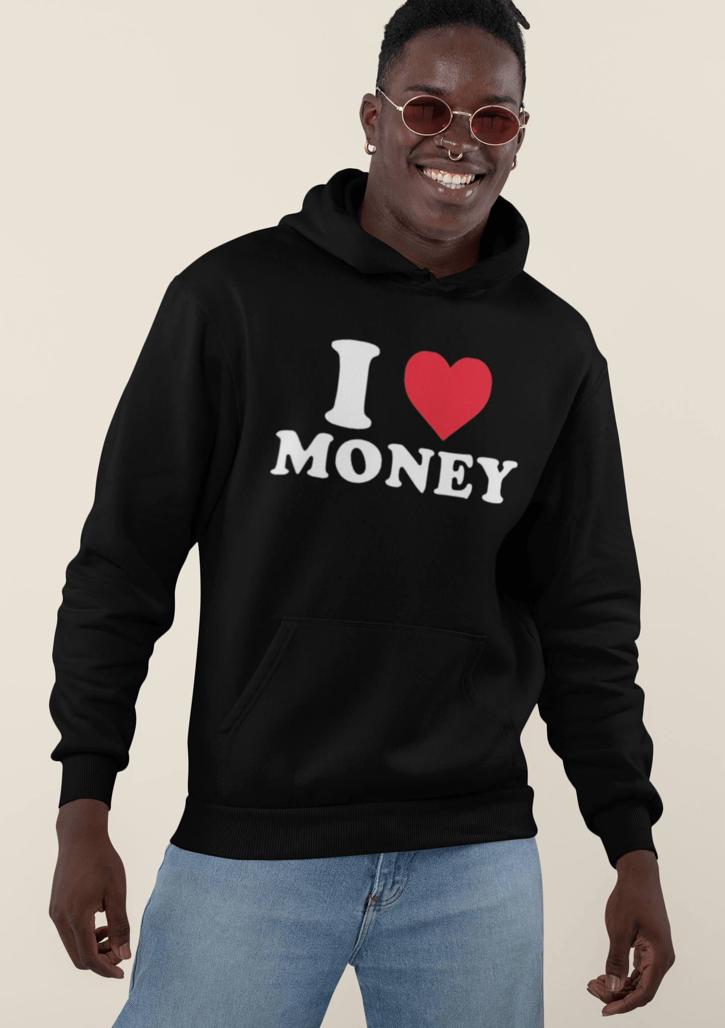 I love Money Top Koala Soft Style Black Unisex Tee - TopKoalaTee