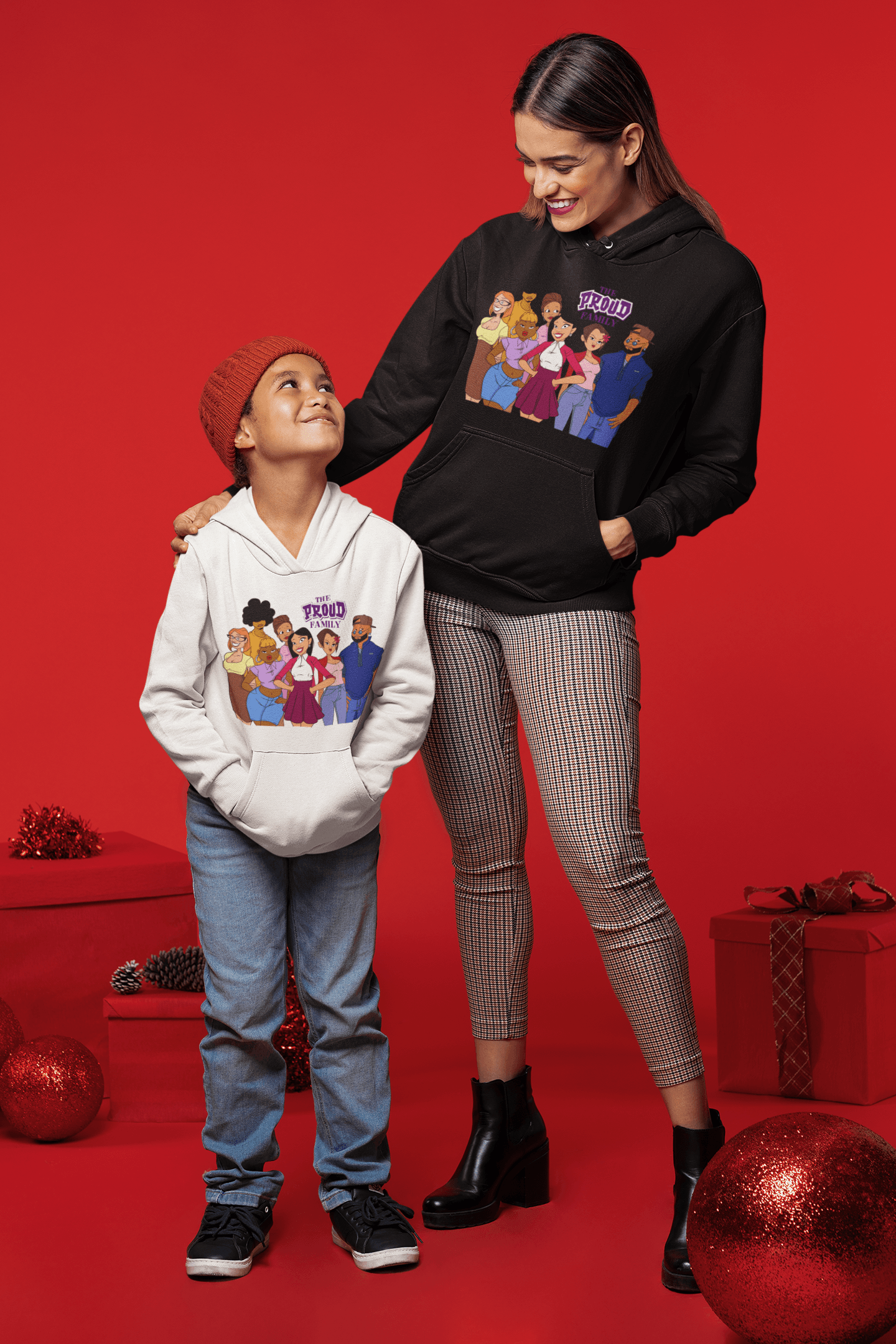 The Proud Family Hoodie Animated Cast Portrait Unisex Pullover