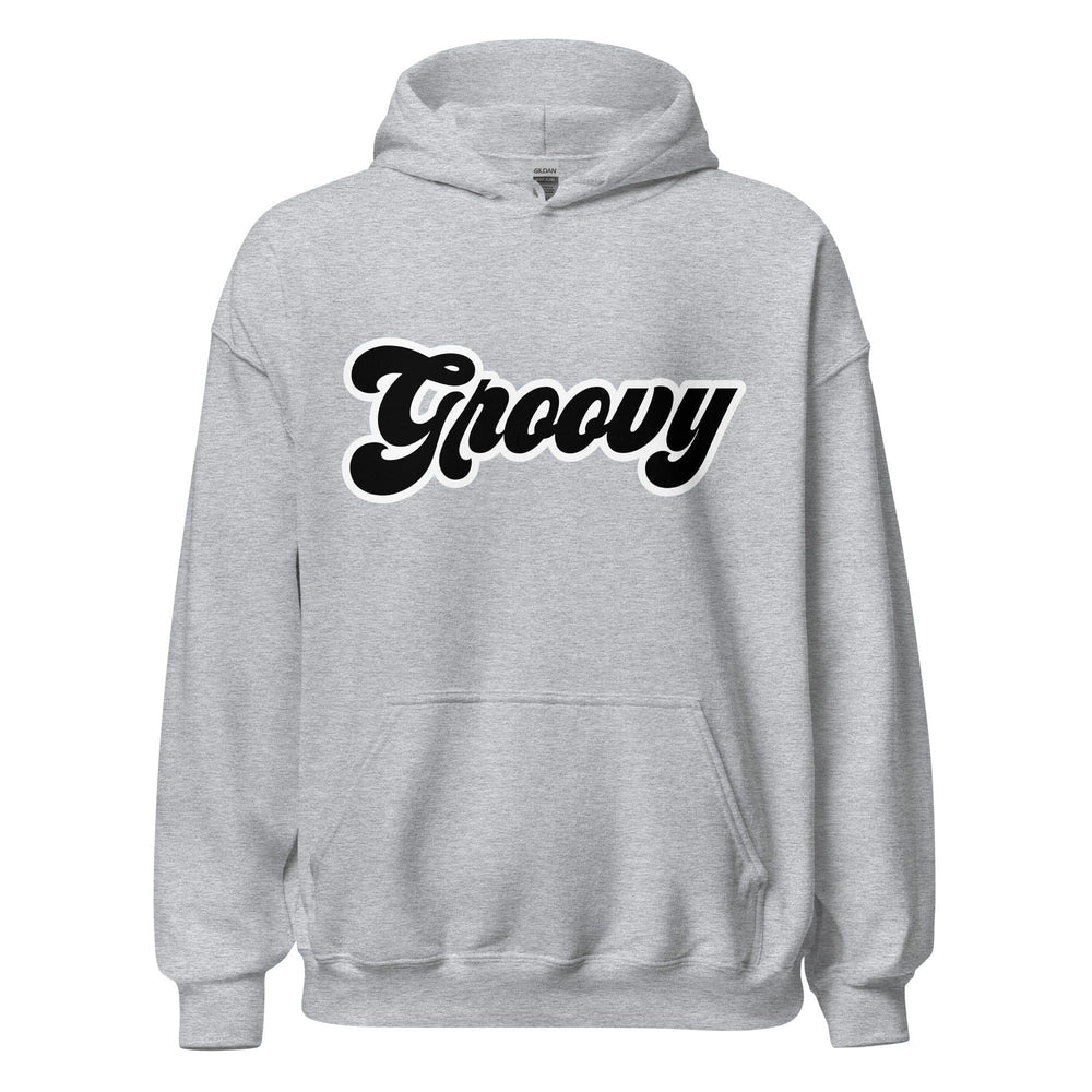 Retro Hoodie 70's Style Written Groovy Unisex Pullover - TopKoalaTee