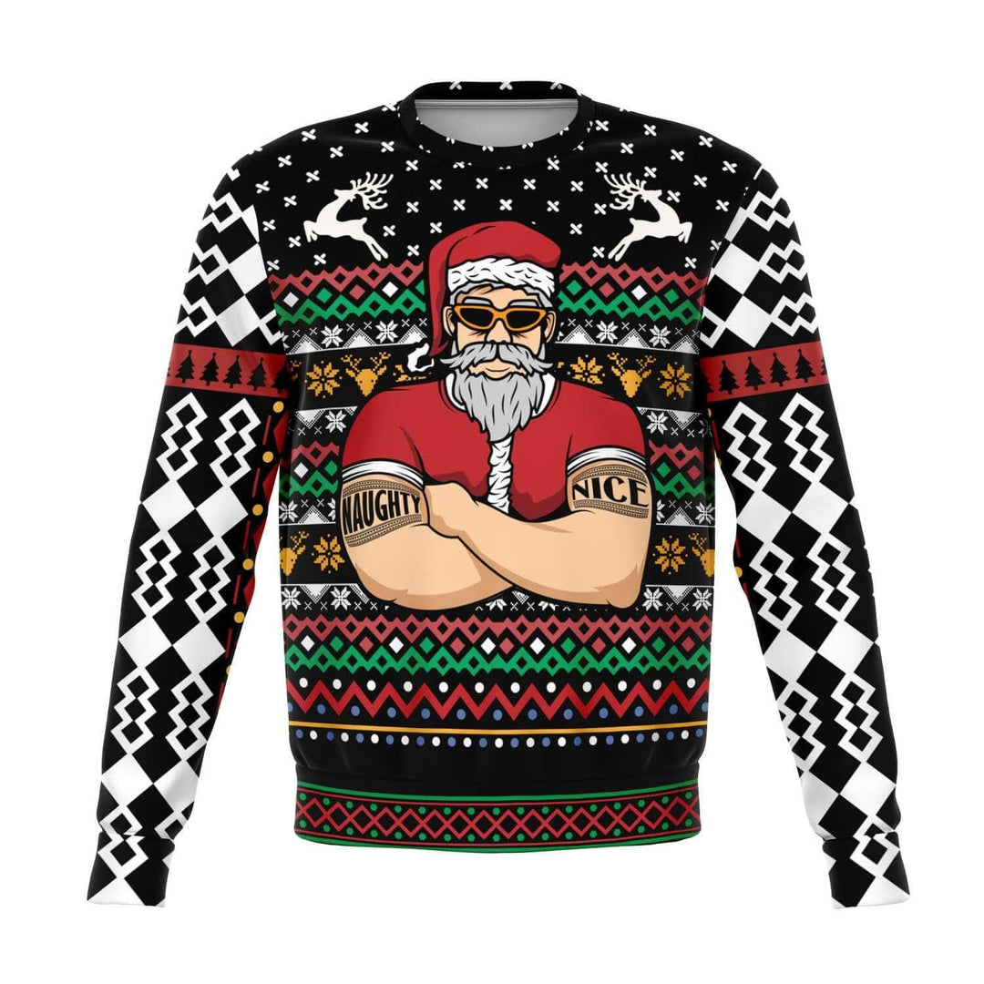 Santa Bouncer Unisex Ugly Christmas Sweatshirt - TopKoaLaTee
