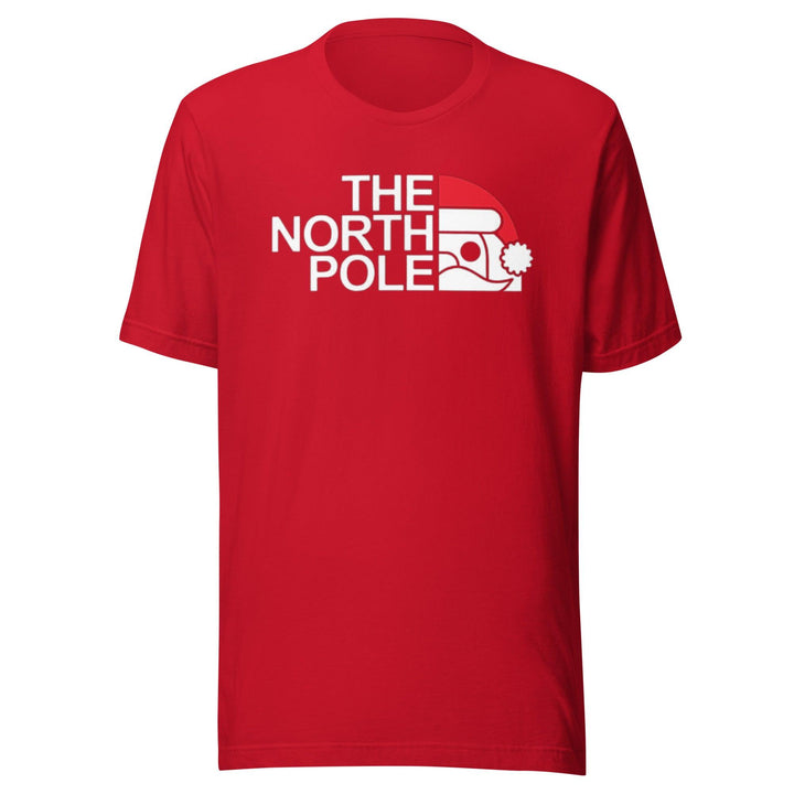 Santa T-shirt The North Pole Top Koala Soft Style Unisex Tee - TopKoalaTee