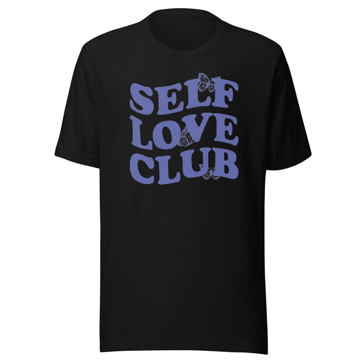 Seasonal T-shirt Self Love Club Short Sleeve 100% Cotton Unisex Crew Neck Top - TopKoalaTee