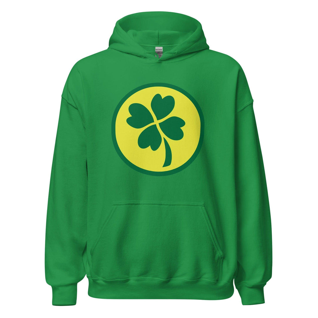 Shamrock Four Leaf Clover Unisex Hoodie - TopKoalaTee