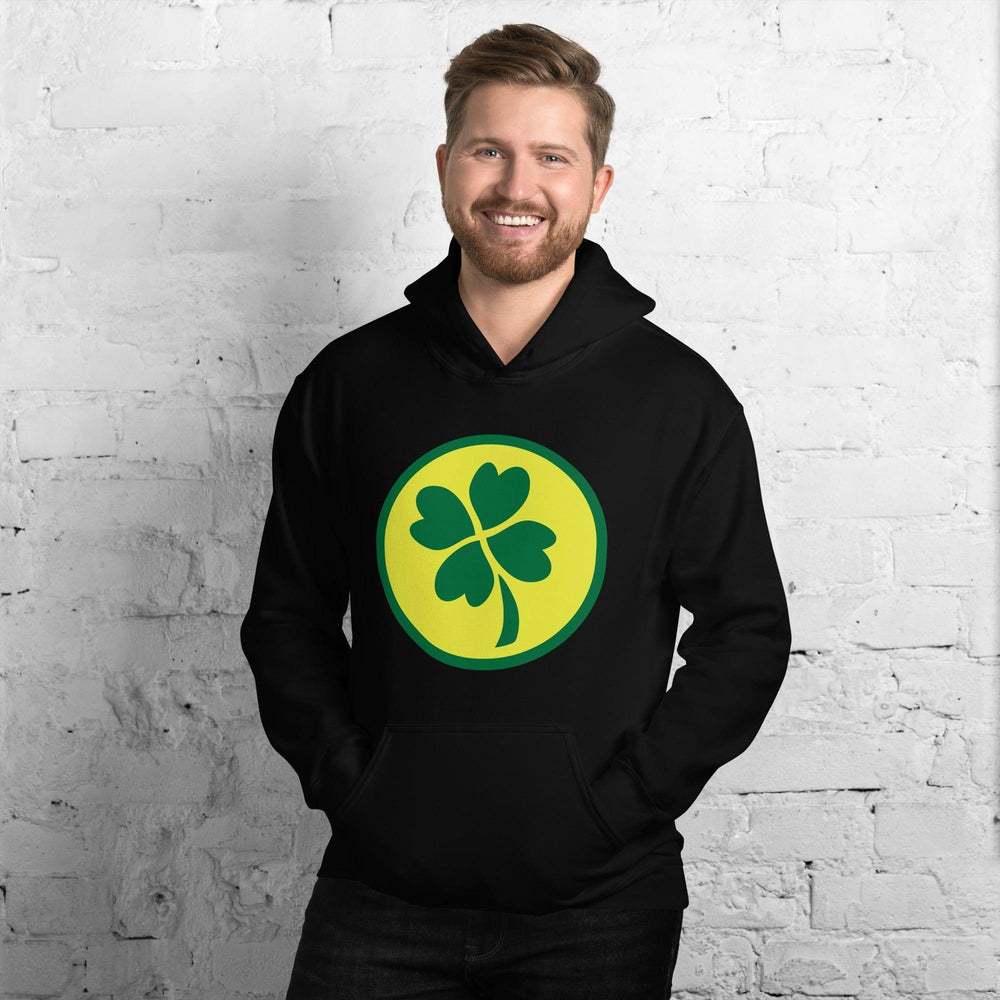 Shamrock Four Leaf Clover Unisex Hoodie - TopKoalaTee