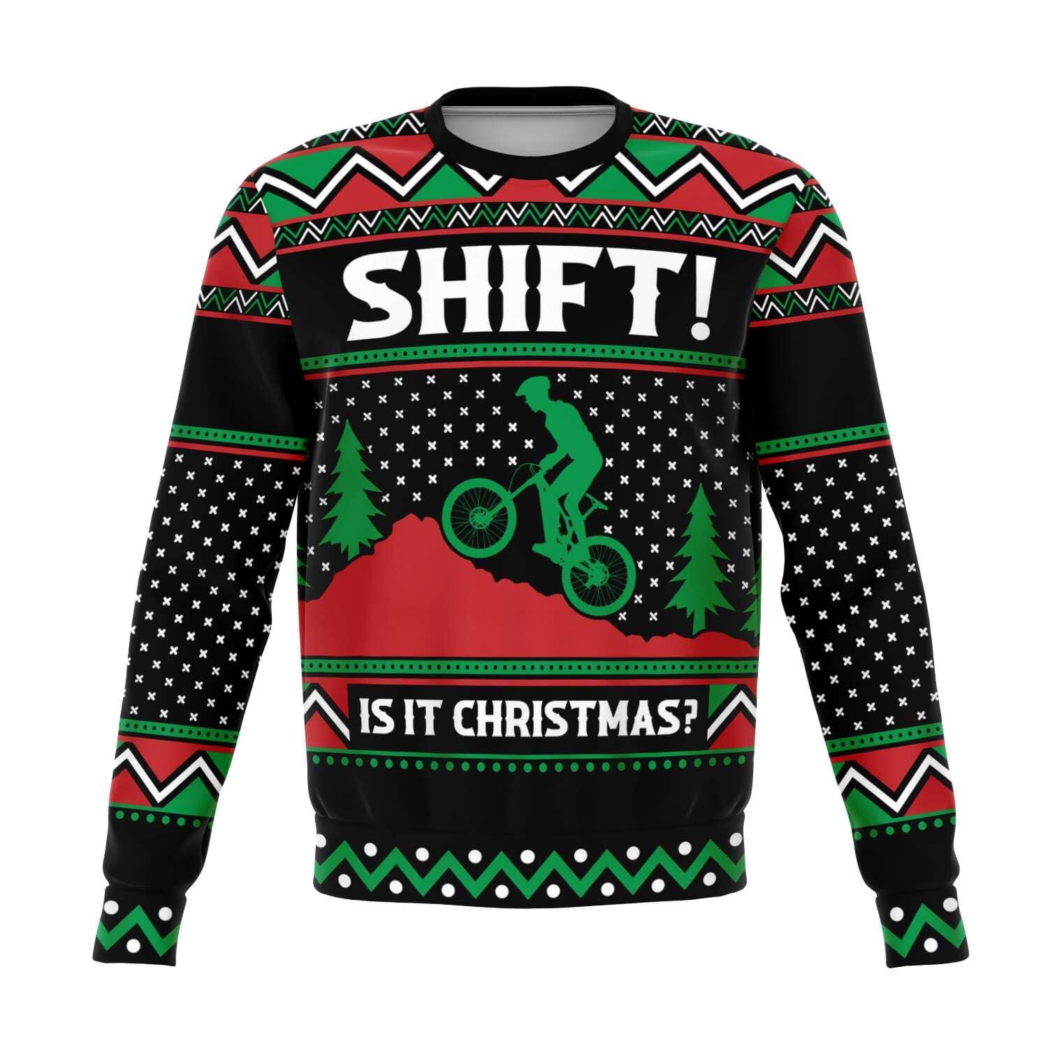 Shift Its Christmas Unisex Ugly Christmas Sweatshirt-  TopKoaLaTee