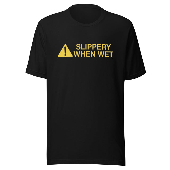 Short Sleeve T-shirt Slippery When Wet Top Koala Sofstyle Unisex Tee - TopKoalaTee