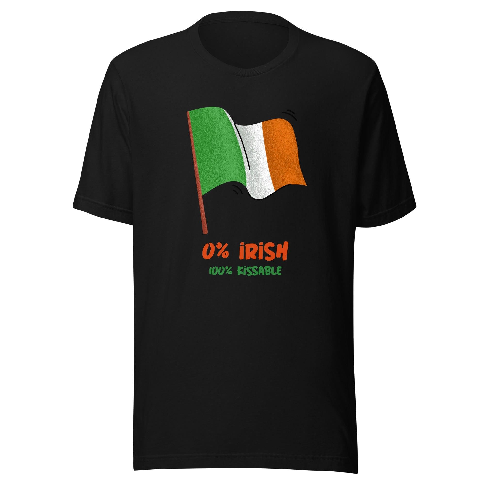 Short Sleeve Zero Percent Irish 100 Percent Kissable St. Unisex T-shirt - TopKoalaTee