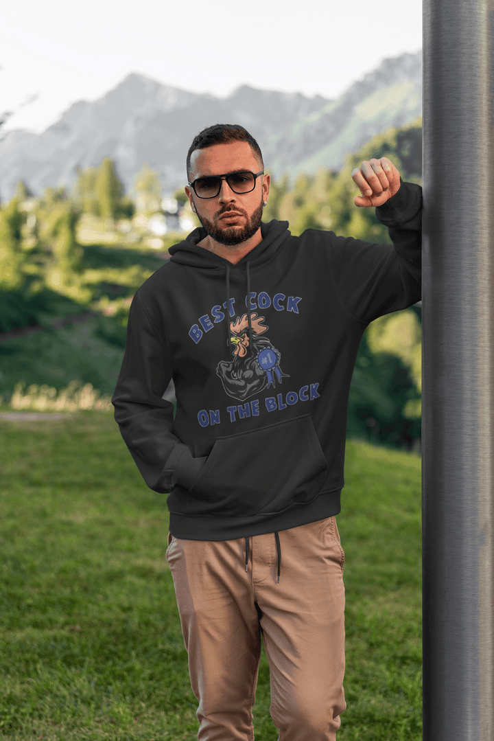 Soft Style Hoodie Top Koala Best C**K on The Block Blended Pullover - TopKoalaTee