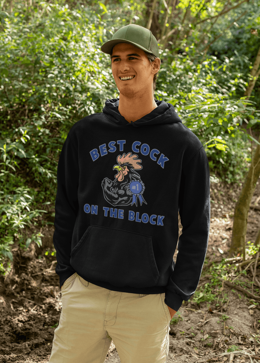 Soft Style Hoodie Top Koala Best C**K on The Block Blended Pullover - TopKoalaTee