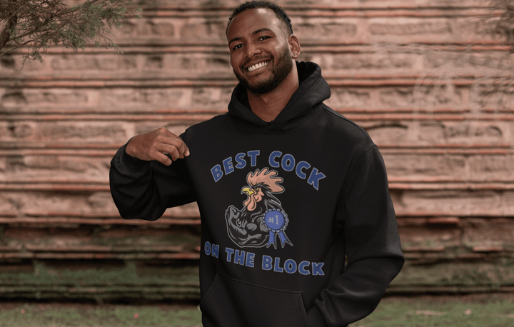 Soft Style Hoodie Top Koala Best C**K on The Block Blended Pullover - TopKoalaTee