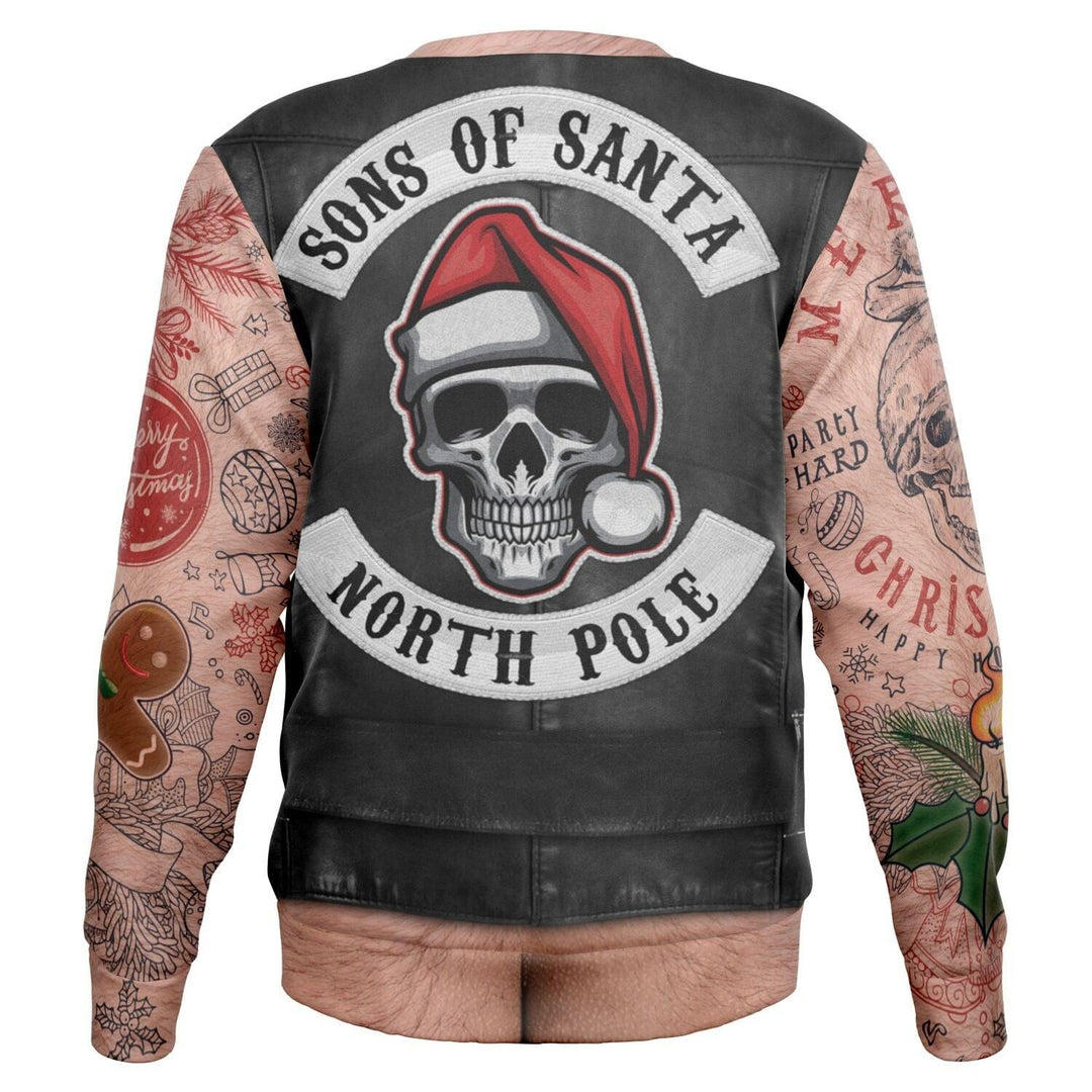 Sons of Santa Unisex Ugly Christmas Sweater - TopKoaLaTee