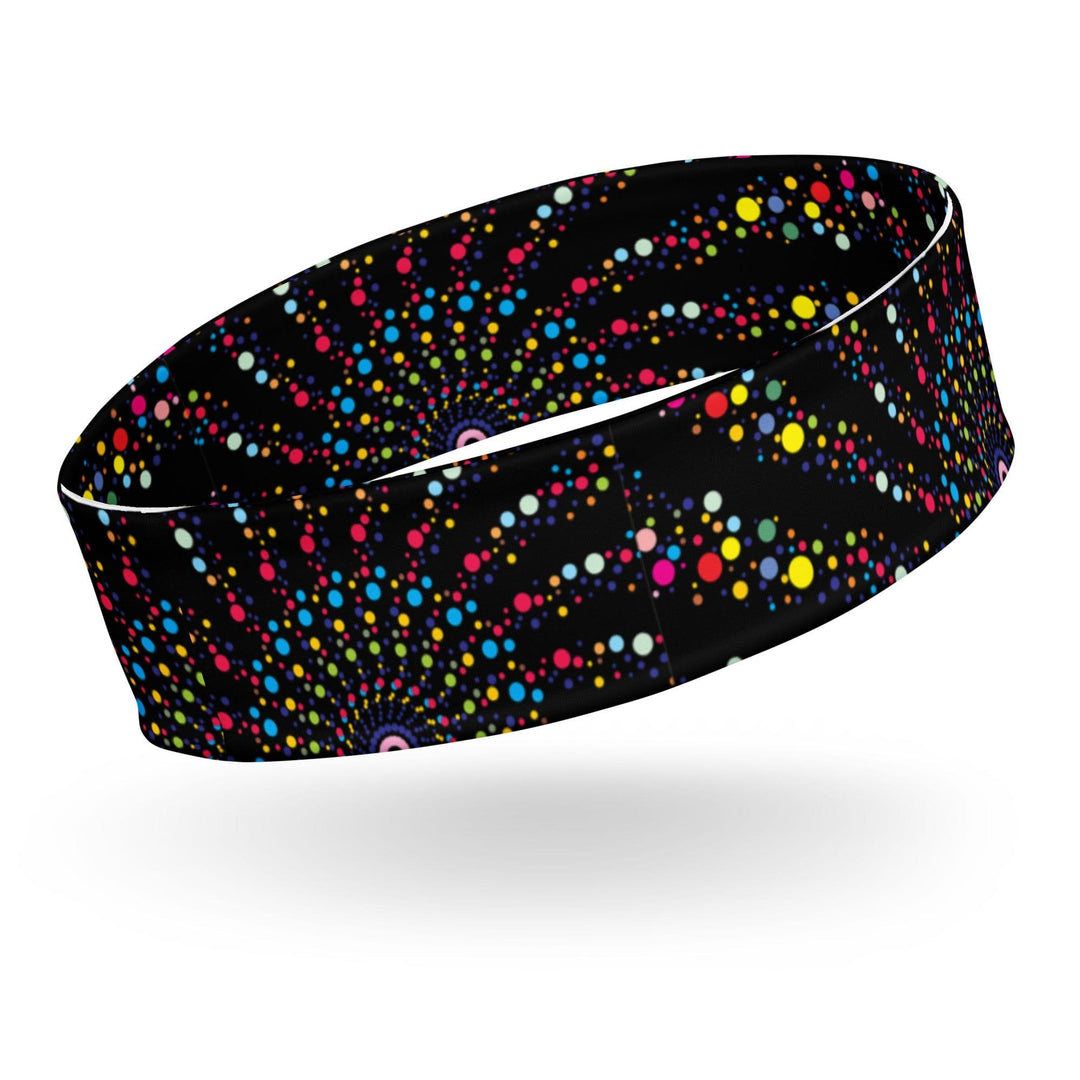 Trippy Pattern Quick Dry Headband- Topkoalatee- Headbands 