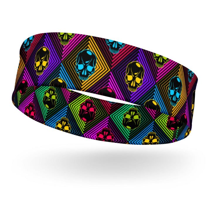 neon-skull-headband