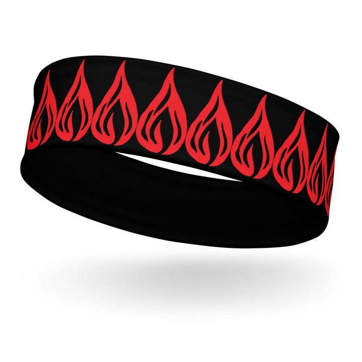 Flaming Quick Dry Sports Stretch Headband - TopKoalaTee