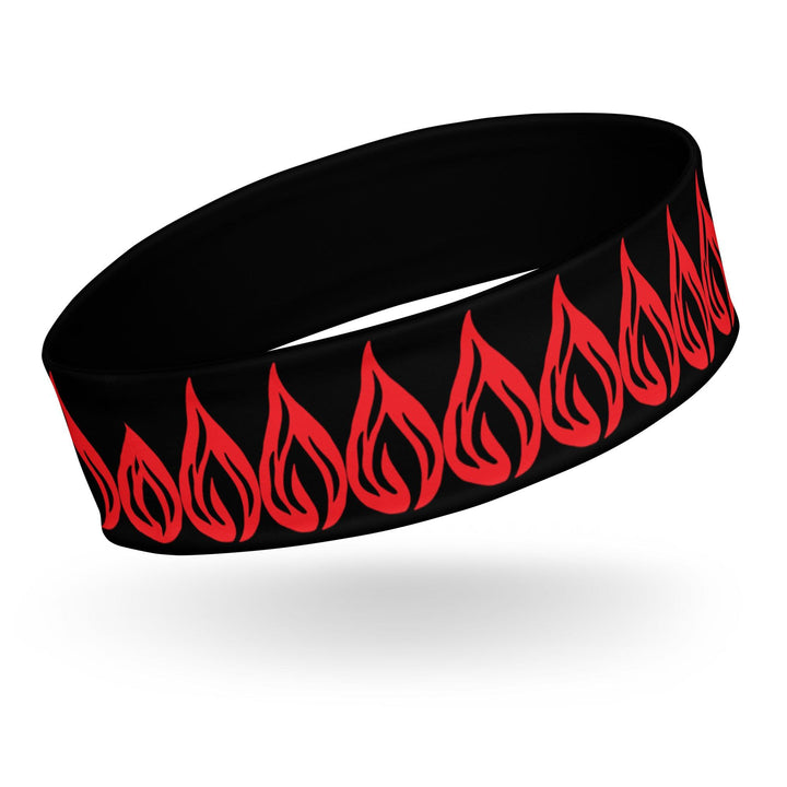 Flaming Quick Dry Sports Stretch Headband - TopKoalaTee