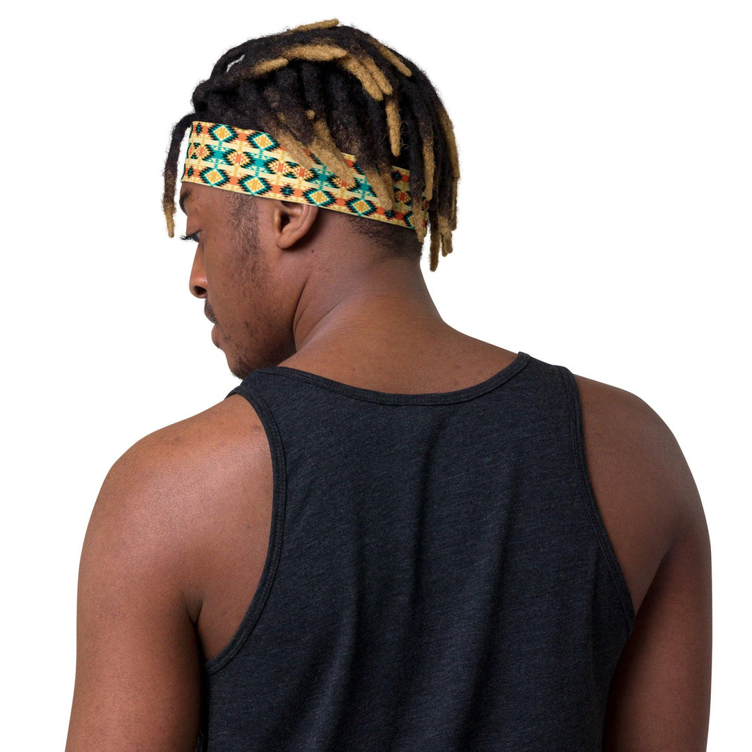 Native American Version 9 Quick Dry Headband - TopKoalaTee