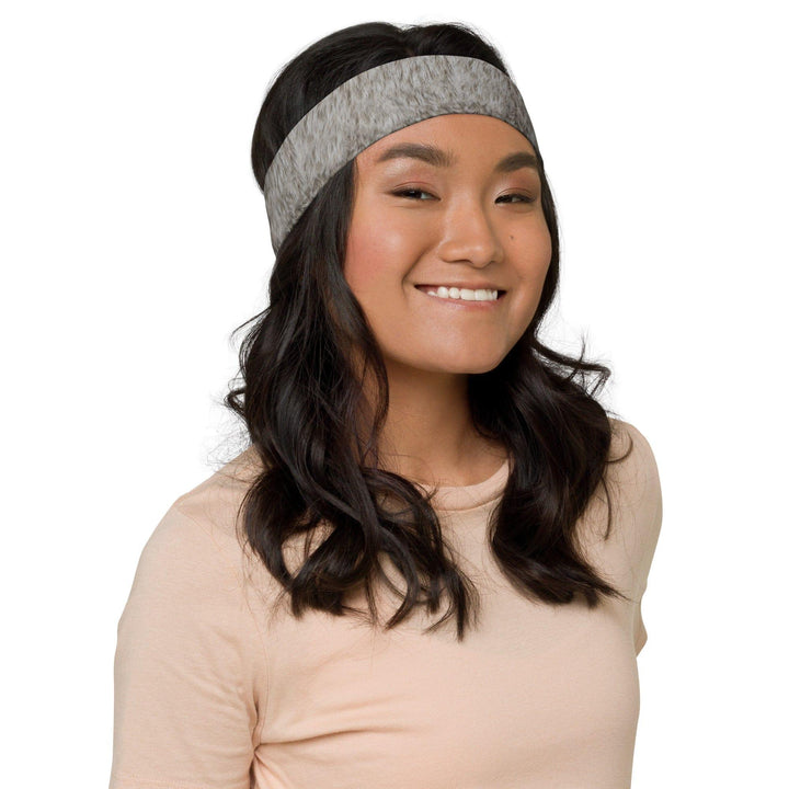 Polar Bear Fur Skin Design Quick Dry Stretch Headband - TopKoalaTee