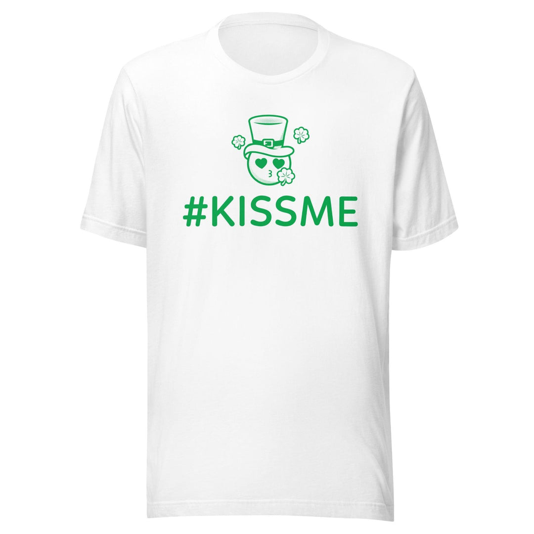 Hashtag Kiss Me I am Irish Short Sleeve Unisex t-shirt - TopKoalaTee