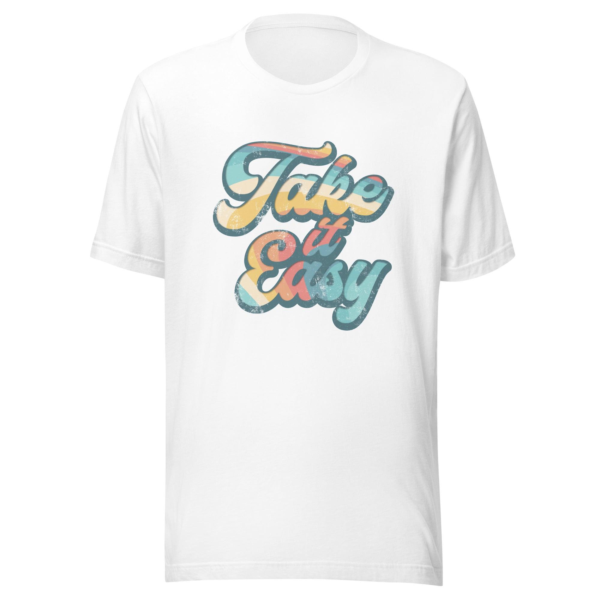 Summer Beach T-shirt Take it Easy Unisex Top Koala Tee - TopKoalaTee