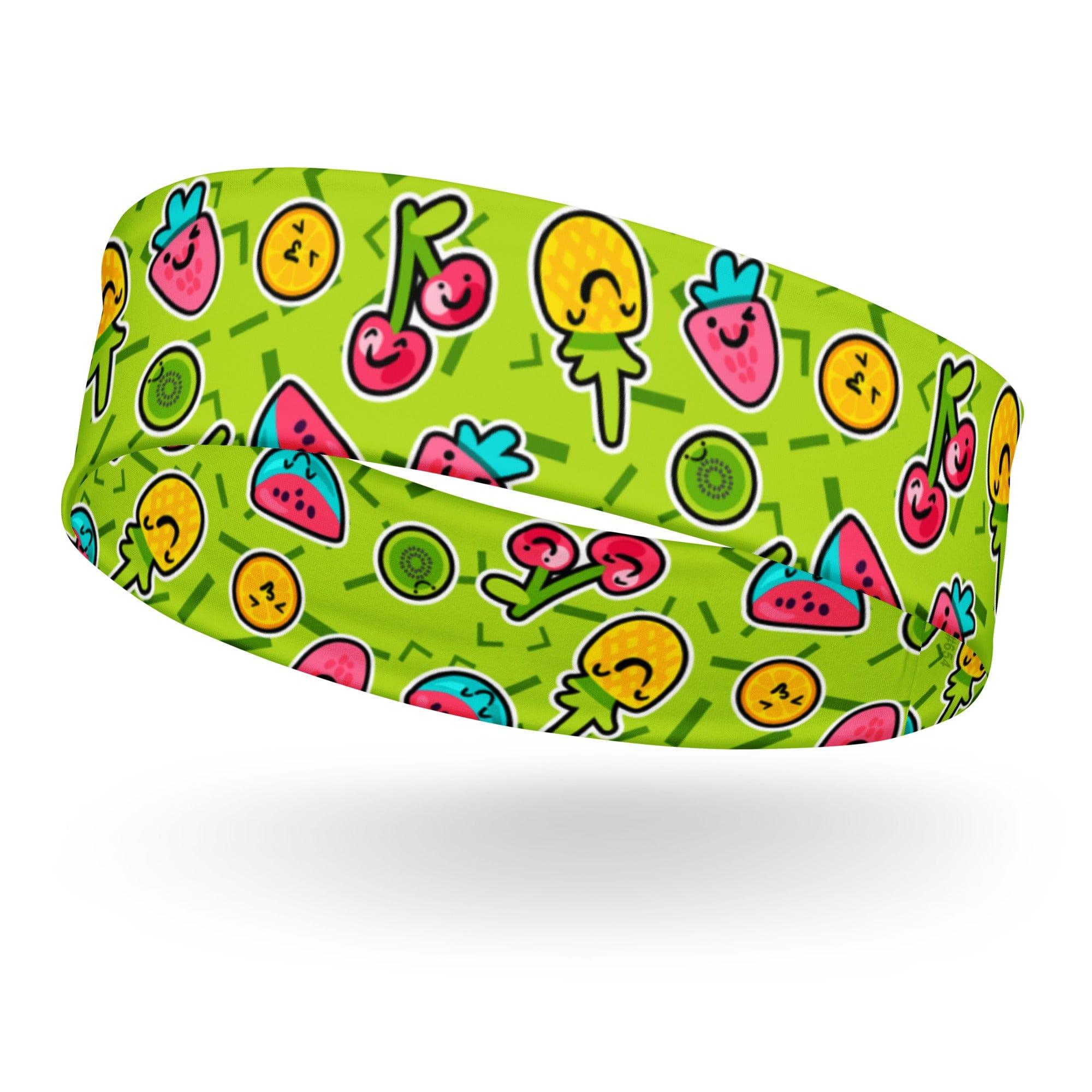 Summer Fruits V1 Quick Dry Active Headband - TopKoalaTee