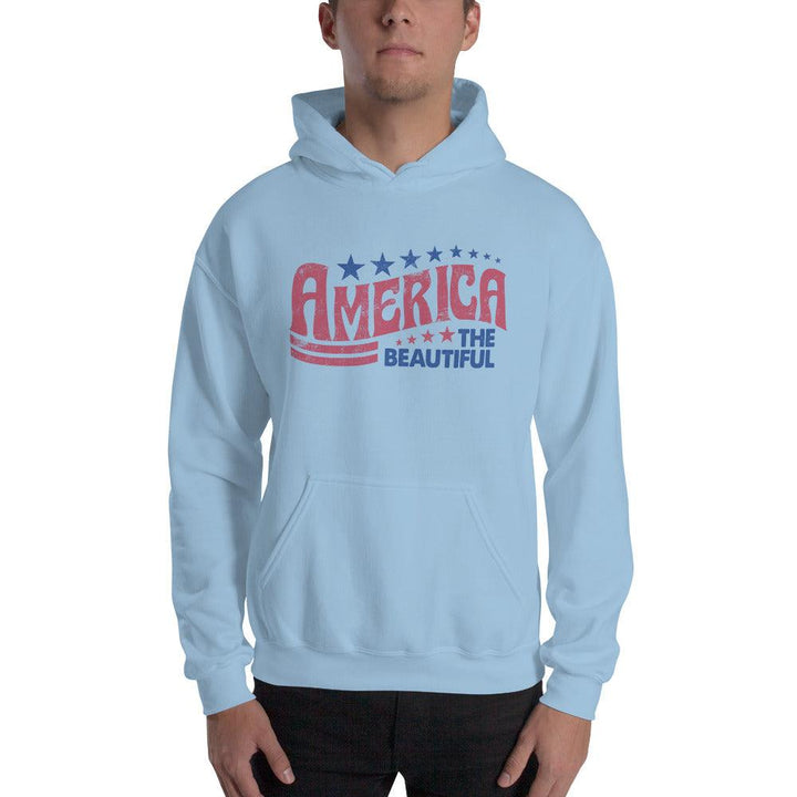 Summer Hoodie America the Beautiful Top Koala Pullover - TopKoalaTee