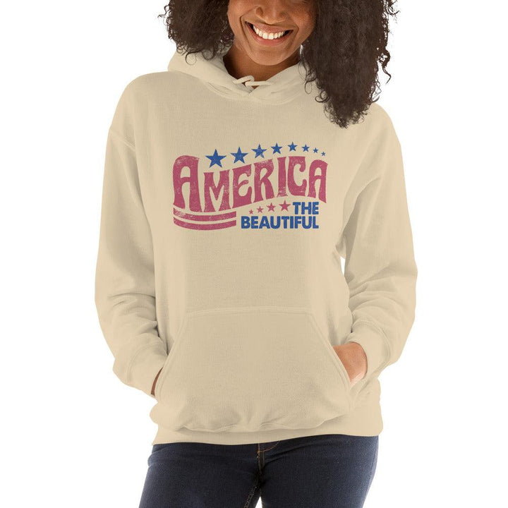 Summer Hoodie America the Beautiful Top Koala Pullover - TopKoalaTee